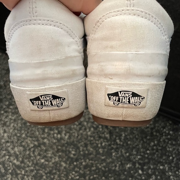 VANS | Old Skool Stacked Platform Sneakers in White - Picture 5 of 5